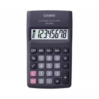 Калькулятор Casio HL-815L-BK-W-GP, черный Фото