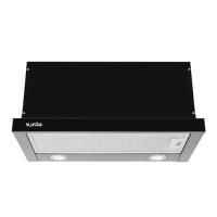 Витяжка кухонна Ventolux GARDA 60 BK (1100) LED Фото