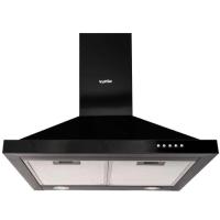 Витяжка кухонна Ventolux LAZIO 60 BK (1000) LED Фото