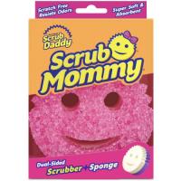 Губки кухонные Scrub Daddy Scrub Mommy Розово-фиолетовая 1 шт. Фото