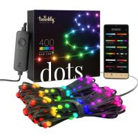 Гирлянда Twinkly Smart LED, Dots 400 RGB LED Lights String Black Wi Фото