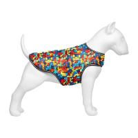 Курточка для тварин WAUDOG Clothes Накидка Блоки XL Фото