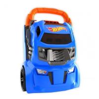 Автотрек Hot Wheels Портативный трек-контейнер с 4 равнобедренными дор Фото