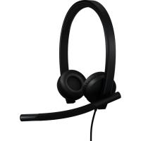 Навушники Logitech H570e Corded for Business Stereo Teams USB-C Black Фото