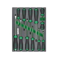 Набор отверток Toptul в ложементе 12шт. Фото