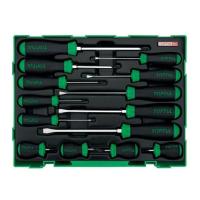 Набір викруток Toptul у ложементі 14шт. Фото