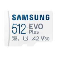 Карта памяти Samsung 512 GB microSDXC Class 10 UHS-I U3 V30 A2 EVO Plus Фото