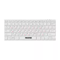 Клавіатура Maxxter KBM-C01W-UA USB UA White Фото