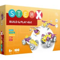 Конструктор Stem с болтами Build&Play 4 в 1 на 100 деталей Фото