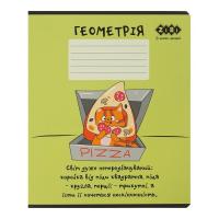 Тетрадь ZiBi предметная CUTE CAT, 36 листов, клетка, геометрия Фото