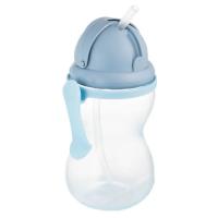 Поильник-непроливайка Canpol babies зі складною силіконовою трубочкою, синя 370 мл Фото