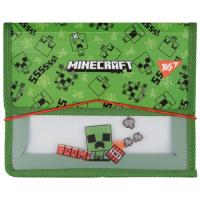 Папка для тетрадей Yes В5 на резинці пластикова Minecraft Creeper Фото