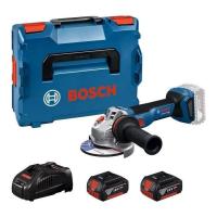 Шлифовальная машина Bosch GWS 18V-11 125мм, 18В, 2x5Ah, 0-9000об/мин, 1.7кг, Фото