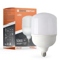 Лампочка Євросвітло 50Вт 6400К (VIS-50-E27) Фото