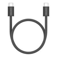 Дата кабель Canyon USB-C to USB-C 1.0m 60W Magnet Braided Black Фото