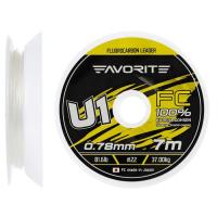 Флюорокарбон Favorite U1 FC 7m 22/0.78mm 81.6lb/37.0kg Фото