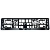 Рамка номерного знака Poputchik Hyundai Фото