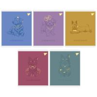 Тетрадь Yes Luxure doggy А5 48 листов клетка Фото