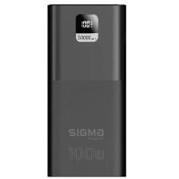 Батарея універсальна Sigma X-power SI50A6QLX 50000mAh, PD/100W, LED, cable 10 Фото