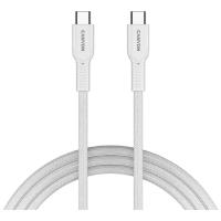Дата кабель Canyon USB-C to USB-C 1.0m OnWire 60CL C-C 60W COLOR Brai Фото