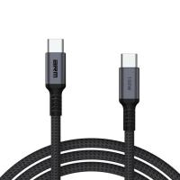 Дата кабель Armorstandart USB-C to USB-C 2.0m PD 100W black-grey Фото