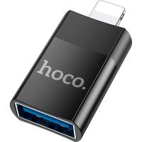 Переходник HOCO UA17 Lightning M to USB F USB2.0 no data transfer Фото