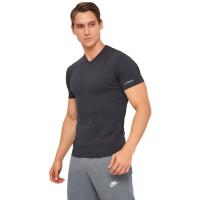 Футболка Kappa T-shirt Mezza Manica Scollo V K1311 Antracite антр Фото