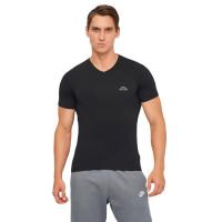 Футболка Kappa T-shirt Mezza Manica Scollo V K1316 Nero чорний L Фото