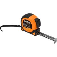 Рулетка Neo Tools Super Black, 3мx16мм, с фиксатором сматывания, маг Фото