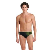 Плавки Arena Foggy Dots Swim Briefs 008482-506 чорний, жовтий 8 Фото