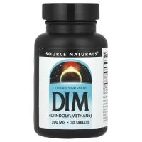 Вітамінно-мінеральний комплекс Source Naturals Дііндолілметан, 200 мг, DIM, 30 таблеток Фото