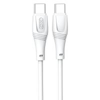 Дата кабель XO USB-C to USB-C 1.0m 60W High Elastic Zeus Фото
