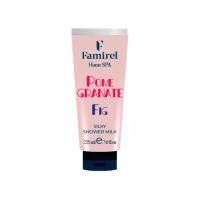 Гель для душа Famirel Шелковое молочко Инжир и гранат 225 мл Фото