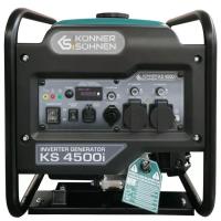 Генератор Konner&Sohnen инверторный KS 4500i, 230В, 4.5kW, ручной стартер, Фото