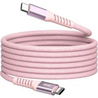 Дата кабель Verbatim USB-C to USB-C 1.2m Magnetic 60W pink Фото