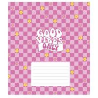 Тетрадь Школярик Good vibes only 18 листов линия Фото