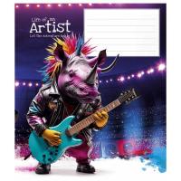 Тетрадь Школярик Cool adventures 18 листов клетка Фото