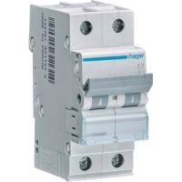 Автоматический выключатель Hager 2-п. C 63A (6kA) 2M (A) Фото