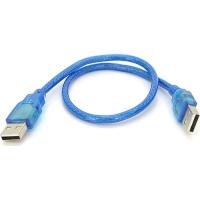 Дата кабель Ritar USB 2.0 AM/AM 0.5m blue Фото