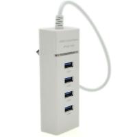 Концентратор Voltronic USB 3.0 to 4xUSB white Фото