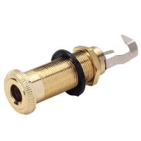 Выходной разъем для гитары Paxphil Cylinder Flush Mount Jack (Gold) Фото