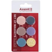 Магнит Axent 24 мм, 6 шт, Morandi Фото