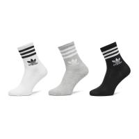 Шкарпетки Adidas Crew Sock 3str IL5023 білий сірий, чорний XL (46-4 Фото