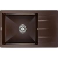 Мийка кухонна GRANADO NAVIA marron з сифоном (775*495mm.) Фото