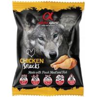 Лакомство для собак Alpha Spirit Кубики с курицей 50 г Фото