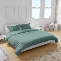 Постільна білизна Home Line Сатин Твіл (зелений) сімейний Фото