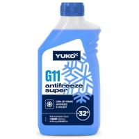 Антифриз Yuko -32 Super G11 синій. ПЕ кан.1л (1 кг.) Фото