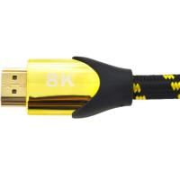 Кабель мультимедийный Ritar HDMI M to HDMI M 3.0m V2.1 8K60Hz 4K120Hz black/go Фото