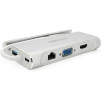 Концентратор VEGGIEG USB-C 5-in-1 USB-C + 3xUSB 3.0 + HDMI + RJ45 0.1m Фото