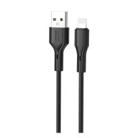 Дата кабель XO USB 2.0 AM to Lightning 1.0m black Фото